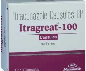 ITRAGREAT 100 CAPSULES 4'S